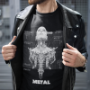 Cyberpunk Unisex Tee - METAL sizes:  Small to 3XL 100% Cotton - Image 2