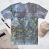 Metal Made Flesh - Izobel's Arrival Cyberpunk Tee - Image 3